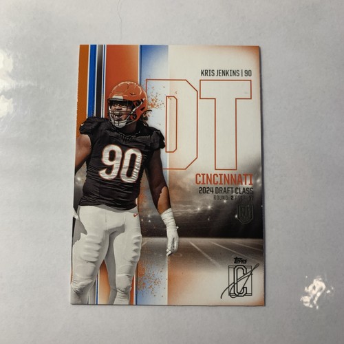 Kris jenkins 2024 topps - jenkins, rc